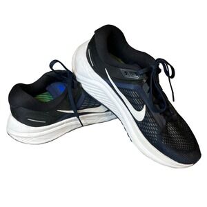 Nike Air Zoom Structure 24 Mens Running Shoes Navy Blue Black DA8535-402 Size 10